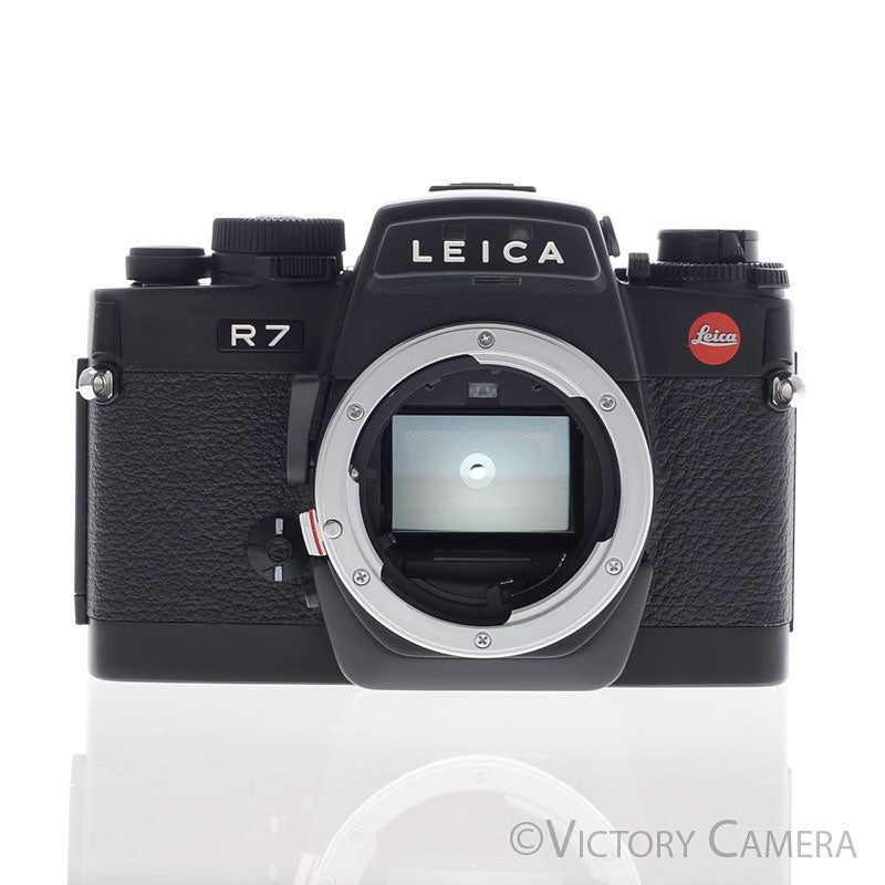 Leica R7 Black 35mm Film Camera Body [EXC+] - Victory Camera