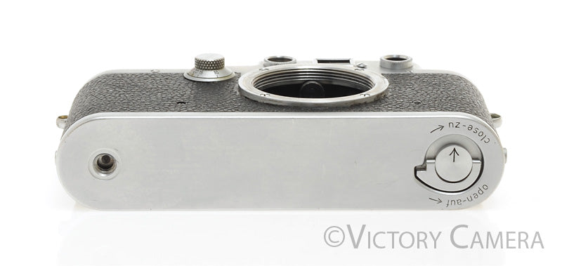 Leica IIIF Camera Color Dial Body -Clean and Working- [EXC+] - Victory Camera
