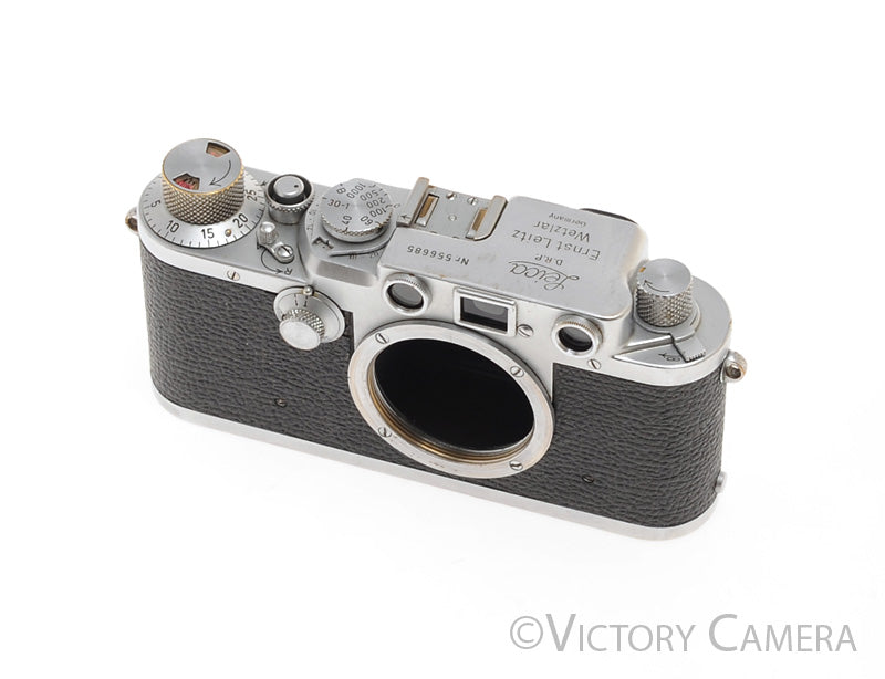 Leica IIIF Camera Color Dial Body -Needs CLA, No Spool- [AS-IS] - Victory Camera