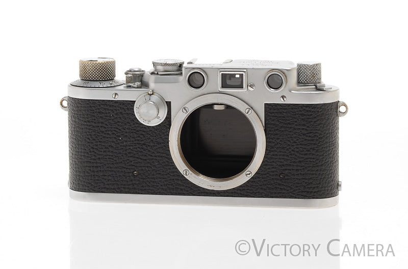 Leica IIIF Camera Color Dial Body -Needs CLA, No Spool- [AS-IS] - Victory Camera