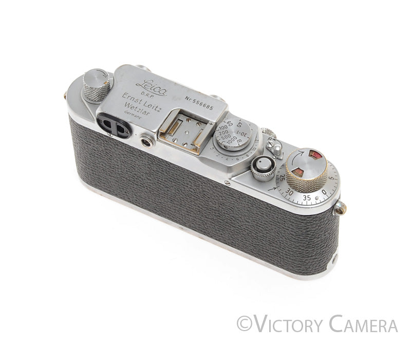 Leica IIIF Camera Color Dial Body -Needs CLA, No Spool- [AS-IS] - Victory Camera