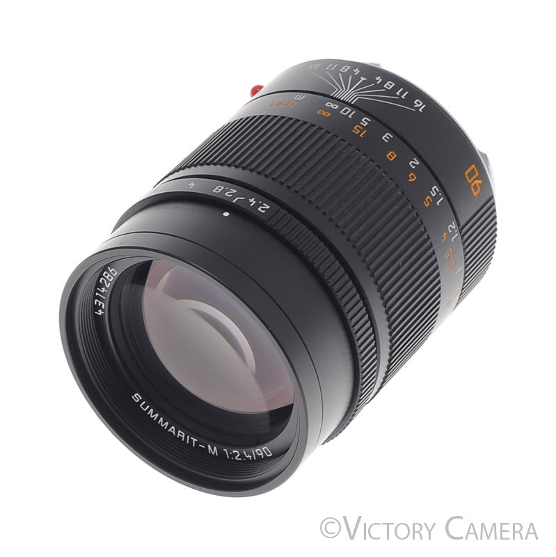 Leica Summarit-M 90mm f2.4 E46 6-Bit Lens for M Mount [EXC] - Victory Camera