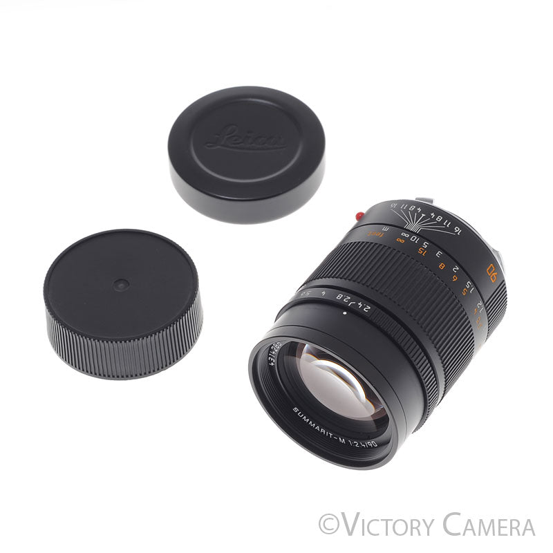 Leica Summarit-M 90mm f2.4 E46 6-Bit Lens for M Mount [EXC] - Victory Camera