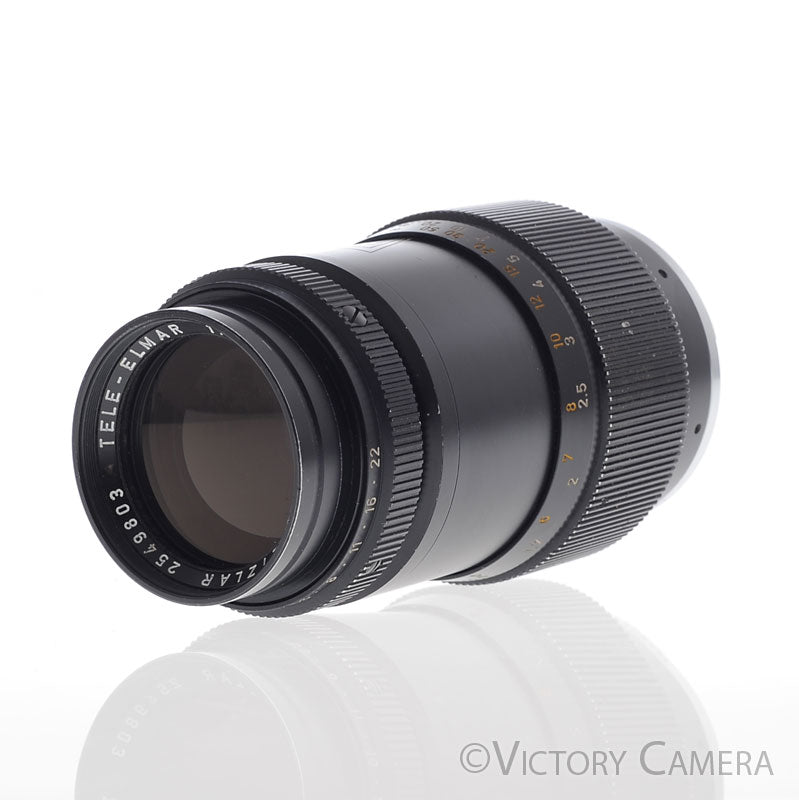 Leica Tele-Elmar 135mm f4 Telephoto Portrait Lens for M Mount [EXC] - Victory Camera