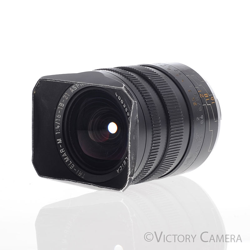 Leica Tri-Elmar-M 16-18-21 f4 ASPH 6 Bit Zoom Lens for M Mount [GOOD] - Victory Camera
