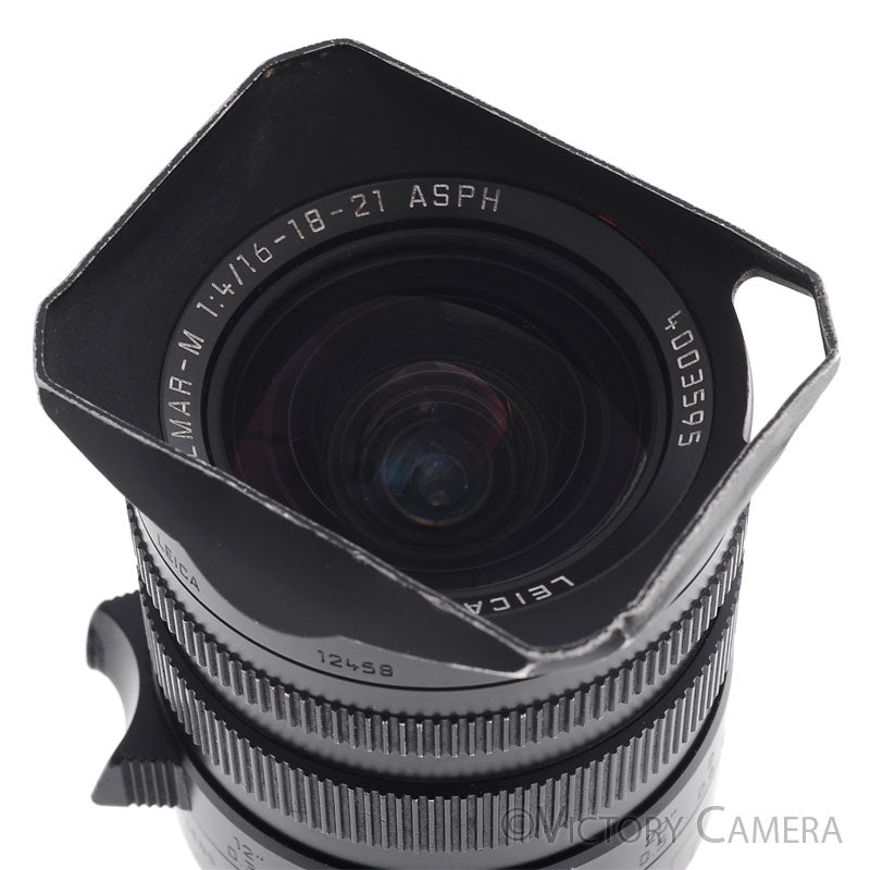 Leica Tri-Elmar-M 16-18-21 f4 ASPH 6 Bit Zoom Lens for M Mount [GOOD] - Victory Camera