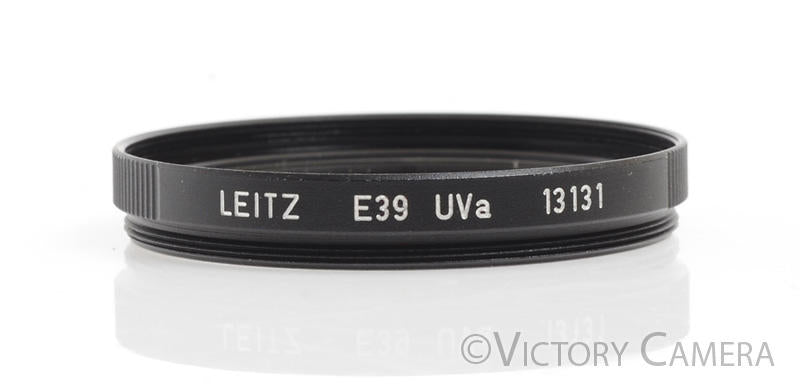 Leica Leitz E39 39mm 13131 UVa Black Filter - Victory Camera