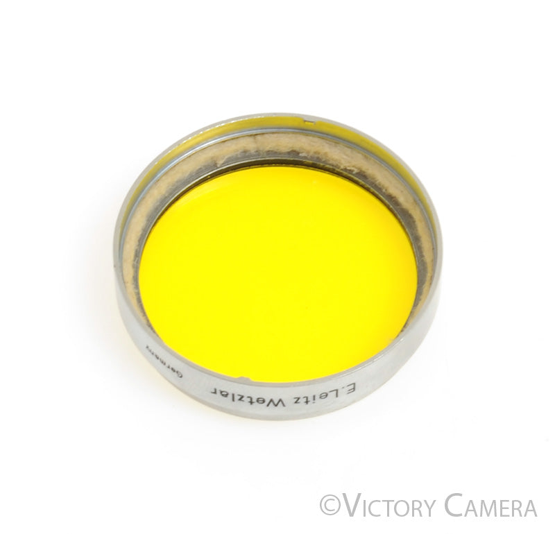 Leica XOOQG A43 2 Yellow Slip on Filter for 5cm f1.5 Summarit Lens  [EXC+] - Victory Camera