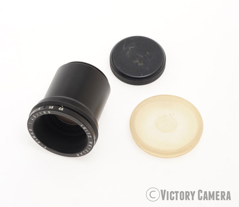 Leica V-Elmar 100mm F4.5 Enlarging Lens w/ 6x6 Coverage [EXC-] - Victory Camera