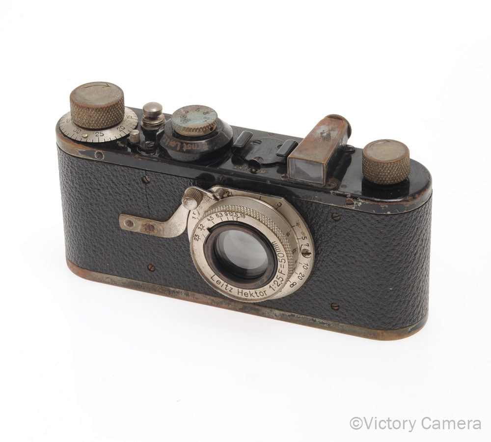 Leica 1 (a) Camera w/ 50mm F3.5 Hektor Lens -V. Rough & Works! [AS-IS] - Victory Camera
