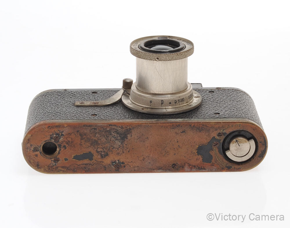 Leica 1 (a) Camera w/ 50mm F3.5 Hektor Lens -V. Rough & Works! [AS-IS] - Victory Camera