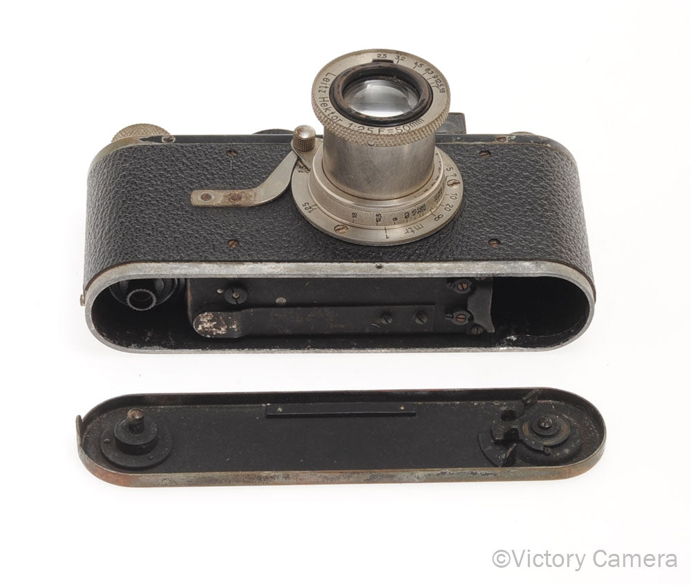 Leica 1 (a) Camera w/ 50mm F3.5 Hektor Lens -V. Rough & Works! [AS-IS] - Victory Camera