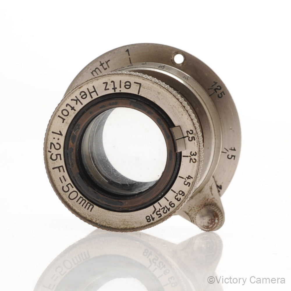 Leica 1 (a) Camera w/ 50mm F3.5 Hektor Lens -V. Rough & Works! [AS-IS] - Victory Camera