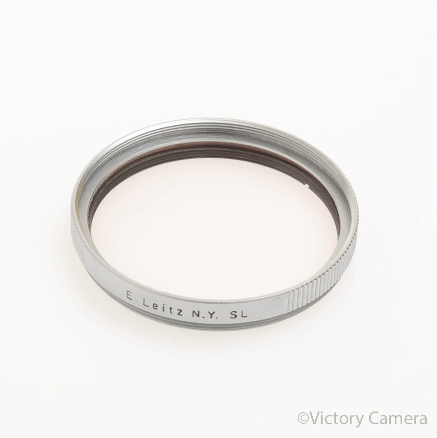 Leica E. Leitz NY 39mm Chrome SL Skylight Filter [EXC+] - Victory Camera