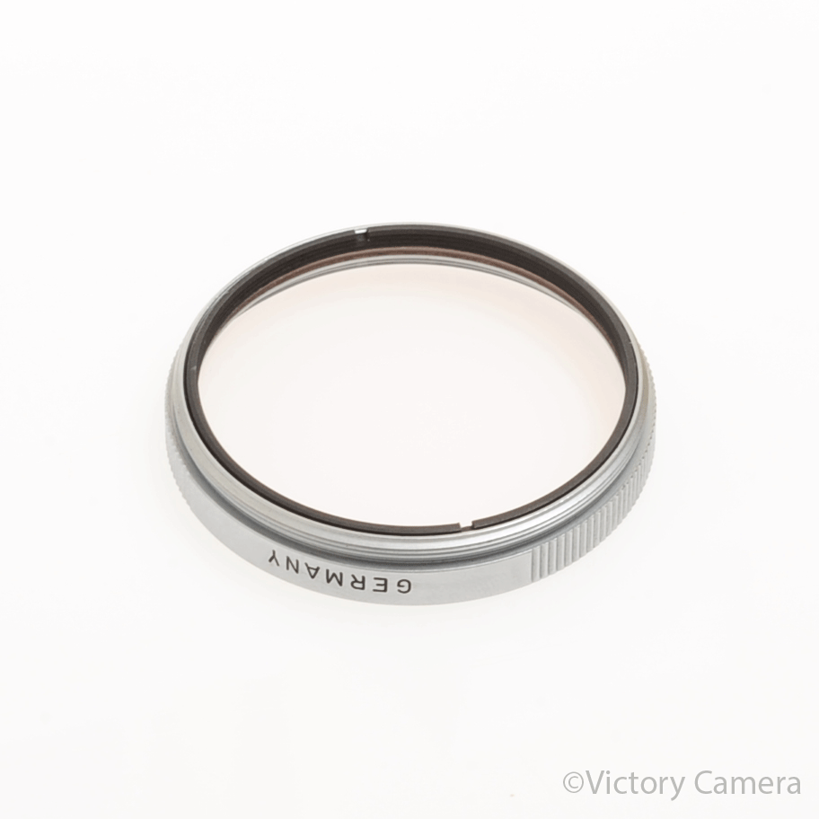 Leica E. Leitz NY 39mm Chrome SL Skylight Filter [EXC+] - Victory Camera