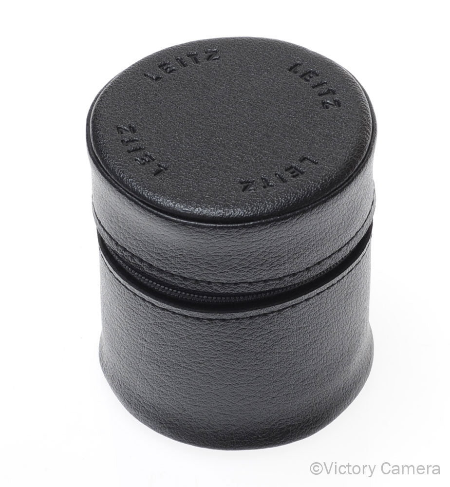 Leica Leitz Leather Lens Case 2.5 " x 3" [MINT-] image 1