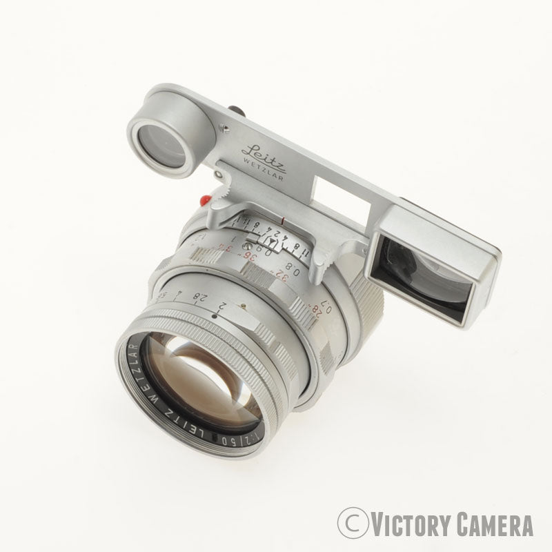 Leica Summicron 50mm f2 DR (Dual Range) 11918 M Mount Lens w/ Goggles [EXC] - Victory Camera
