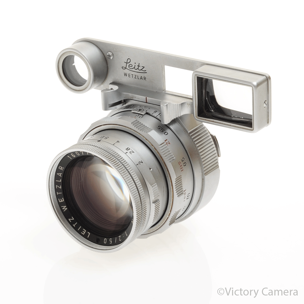 Leica Summicron 50mm f2 DR 11918 M Mount Lens w/ Goggles [EXC] - Victory Camera