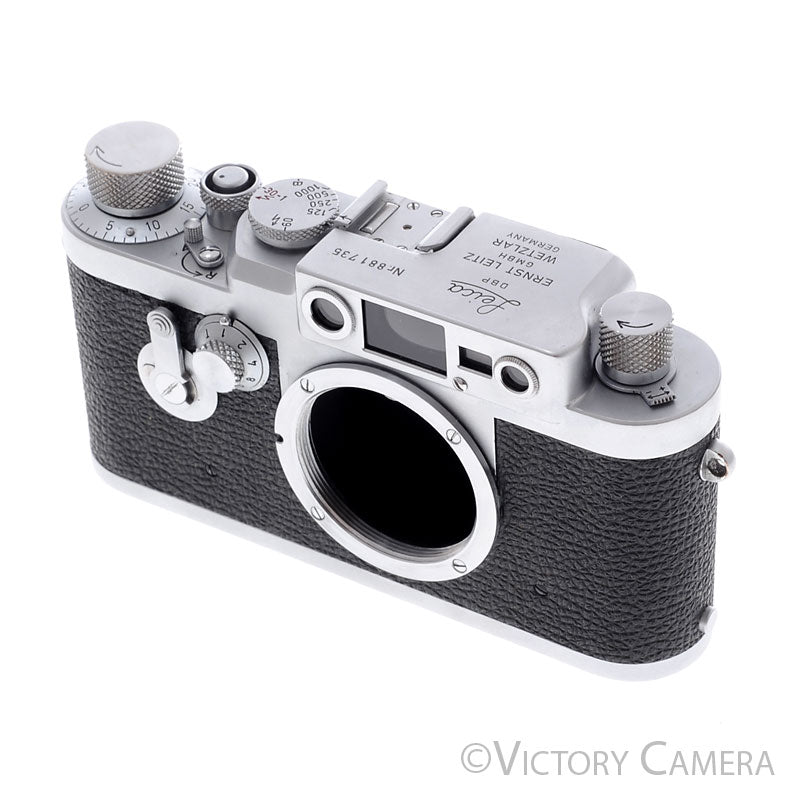 Leica IIIG 35mm Rangefinder Camera Body -YYE CLA- [EXC+]
