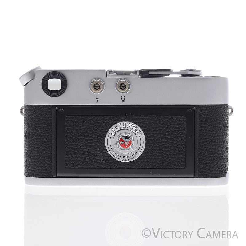 Leica M4 Classic Chrome 35mm Rangefinder Camera Body -YYE CLA- [EXC-]