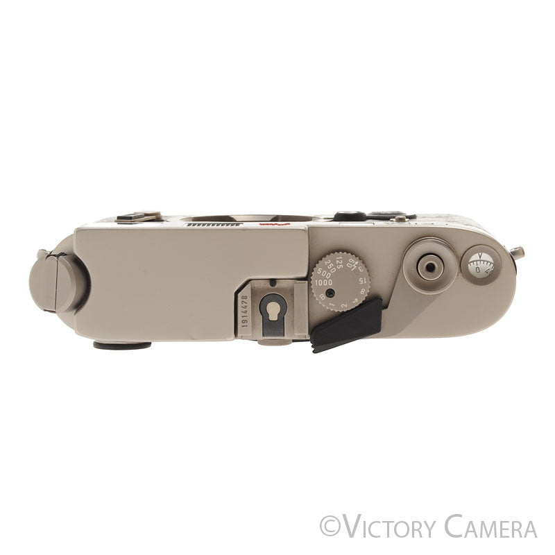 Leica M6 Titanium w/ Ostrich Leather 35mm Rangefinder Camera Body [EXC] - Victory Camera