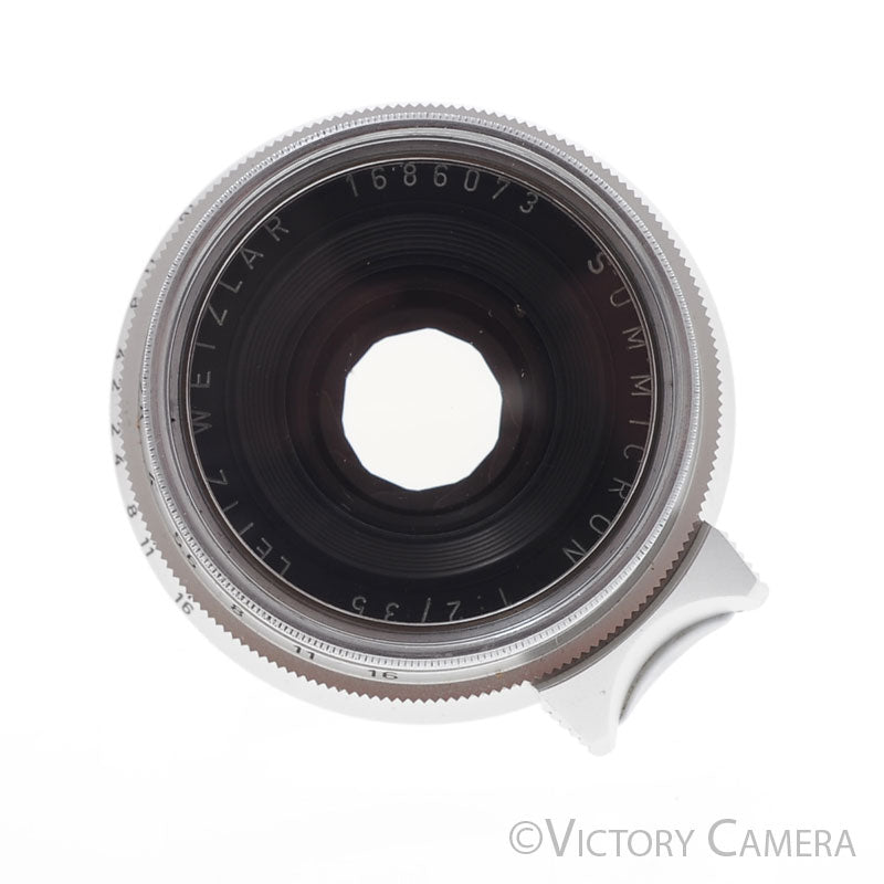 Leica Rare Summicron 35mm f2 8 Element LTM Lens w/ Bubble -YYE CLA- [EXC] - Victory Camera