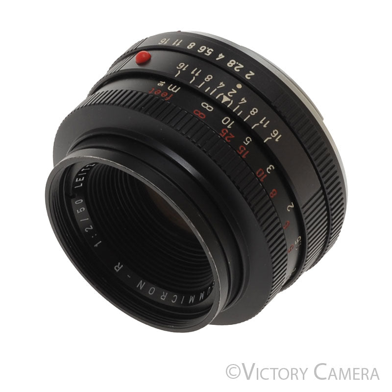 Leica Leitz Summicron-R 50mm f2 R Only lens for R Mount [EXC-] - Victory Camera