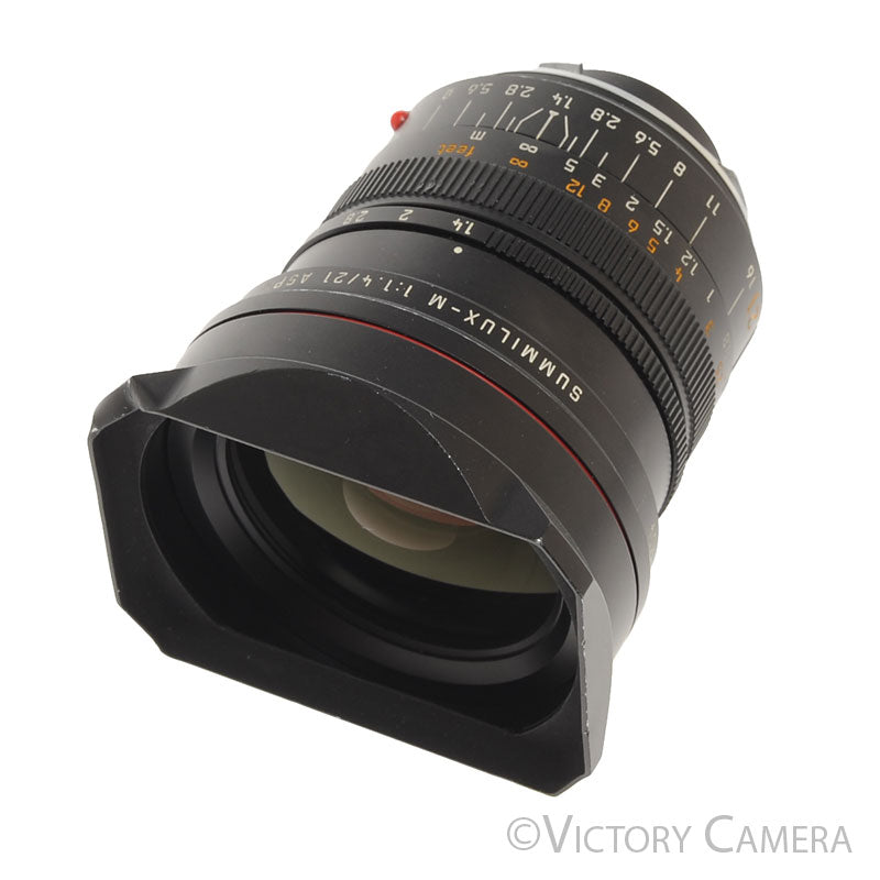 Leica Summilux-M 21mm f1.4 Aspherical 6 Bit M Mount Lens [EXC-] - Victory Camera
