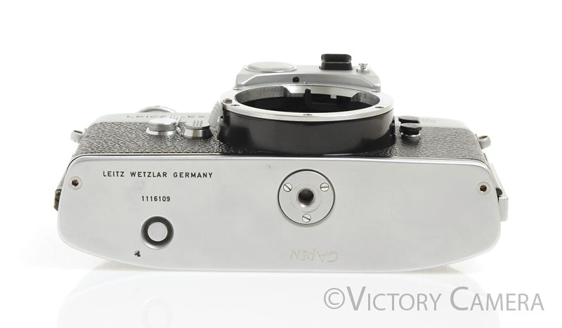 Leica Leicaflex (Original) Chrome SLR Camera Body -Good Meter- [EXC-] - Victory Camera