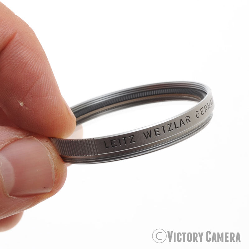 Leica Leitz E39 39mm 13132 UVa Silver Filter [EXC+]