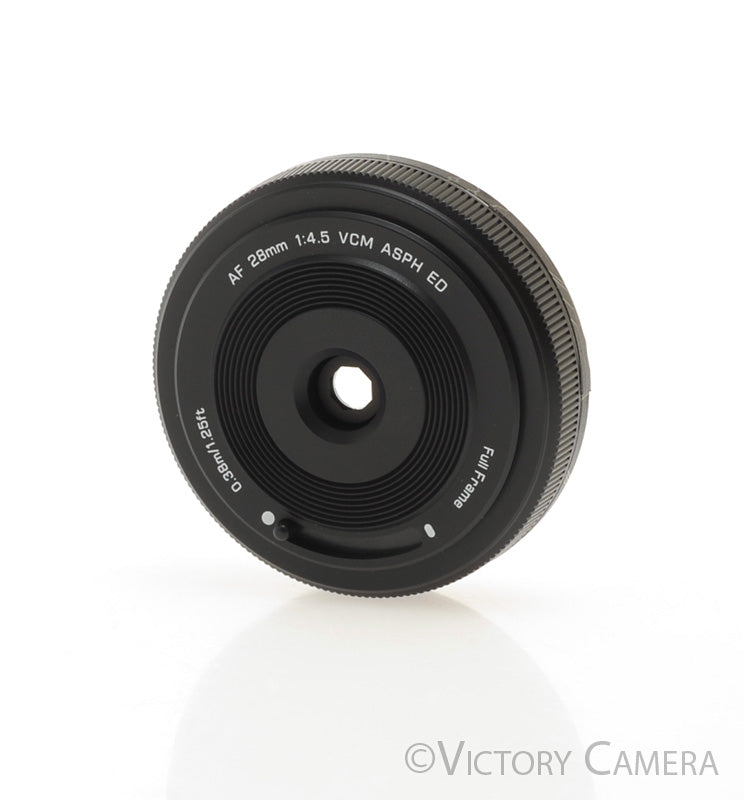 Viltrox 28mm f4.5 VCM ASPH ED Wide Angle Lens for Sony E Mount [EXC+] - Victory Camera