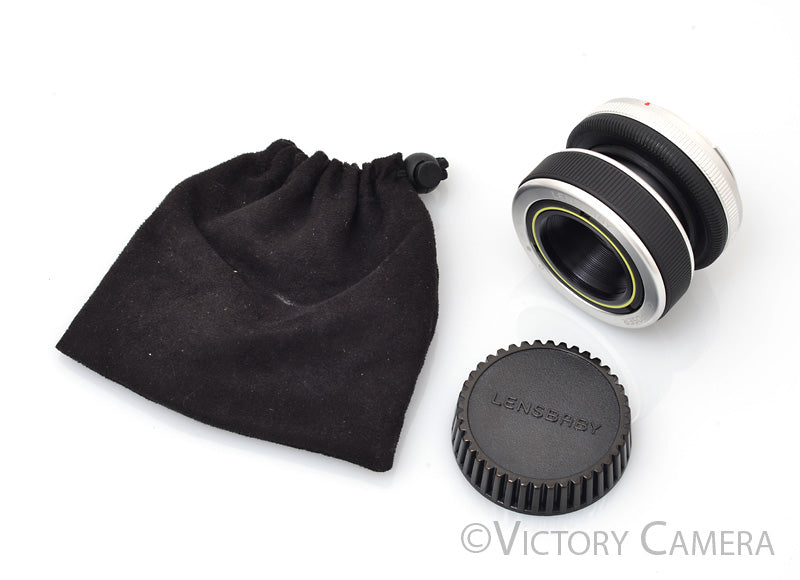 Lensbaby Composer w/ Double Glass Optic for Canon EF [EXC+] - Victory Camera