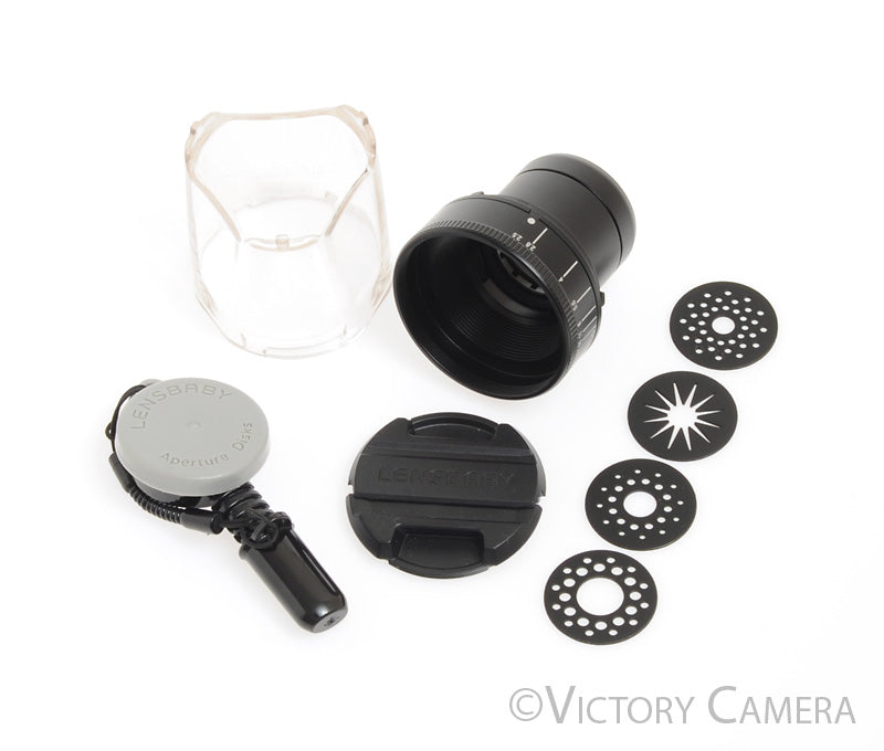 Lensbaby Soft Focus II f2.5 Lens w/ Aperture Disks for Composer Pro II  [EXC+] - Victory Camera