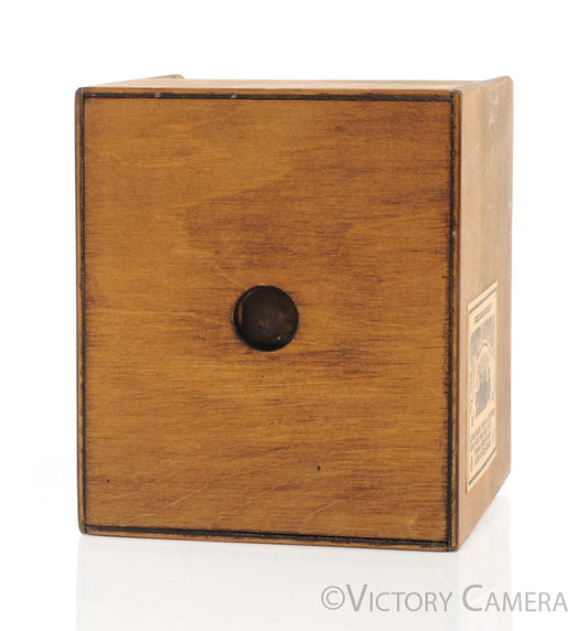 Lenseless Camera MFG Sana Barbara 4x5 Large Format Wooden Pinhole Camera [EXC] - Victory Camera