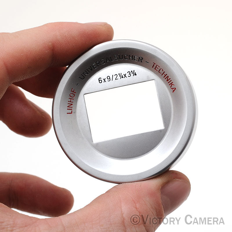 Linhof Technika 6x9 Frame Mask for Universalucher Finder - Victory Camera