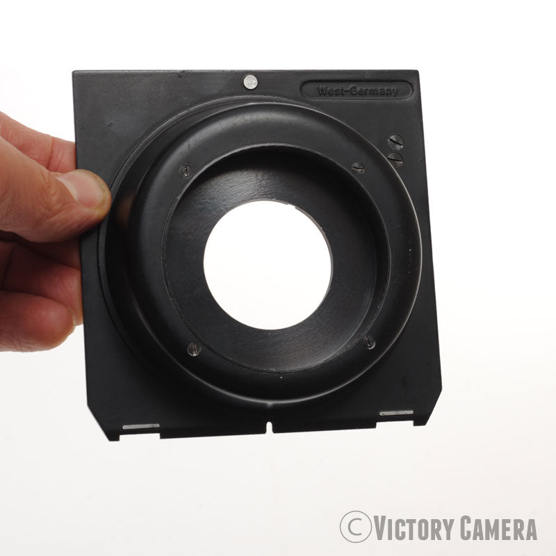 Genuine Linhof Recessed #0 4x5 View Camera Lens Board for IV V Master [EXC-] - Victory Camera