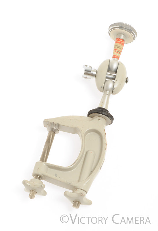 Linhof Uni-Klemm Uni-Clamp White with Ball Head and Socket Arm [EX] - Victory Camera