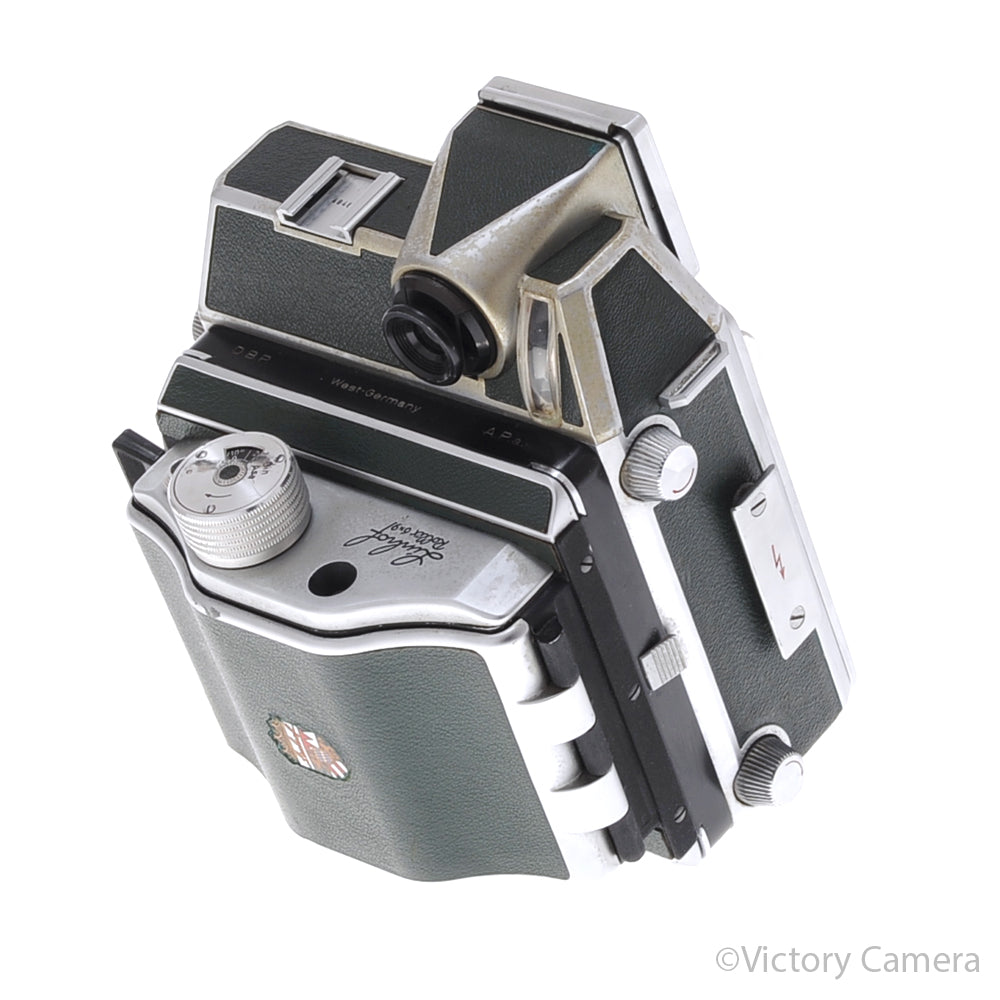 Linhof Technika III Green 6x9 Camera, 3 Lenses, Ground Glass [EXC] - Victory Camera