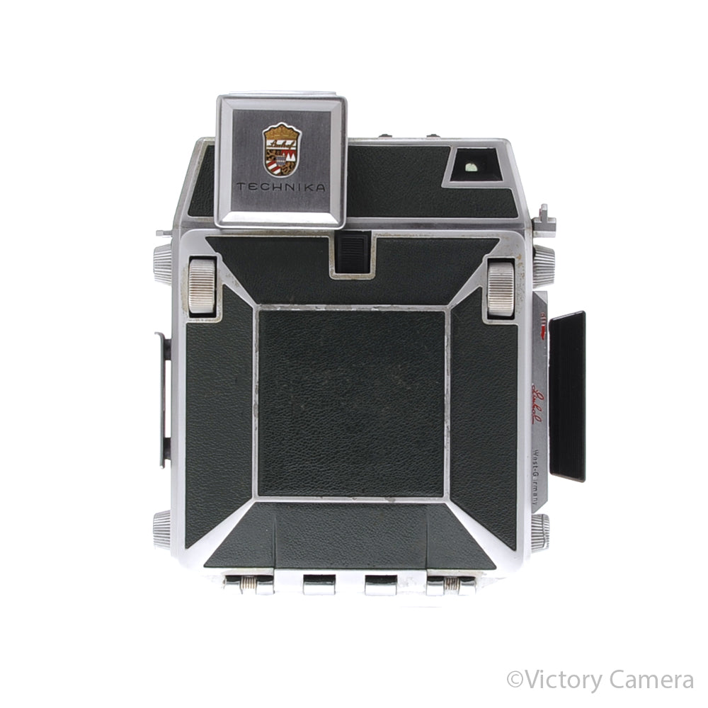 Linhof Technika III Green 6x9 Camera, 3 Lenses, Ground Glass [EXC] - Victory Camera