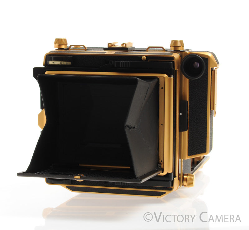 Linhof Master Technika Gold 4x5 View 50 Jahre / Year Anniversary Camera  -Mint- [MINT] - Victory Camera