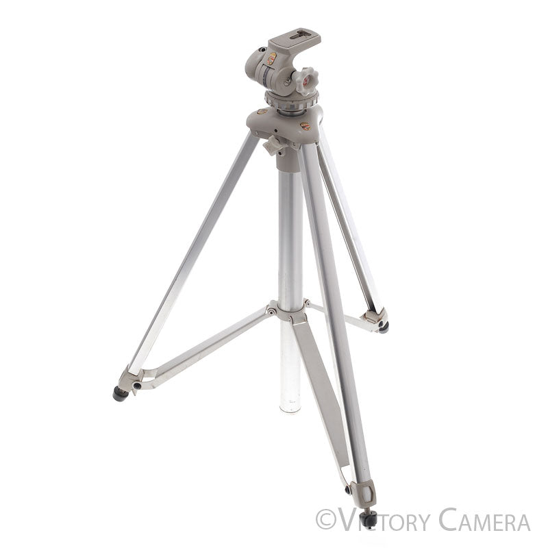 Linhof Lightweight Tripod w/ Pan Tilt Head -~5ft Tall- [EXC-]
