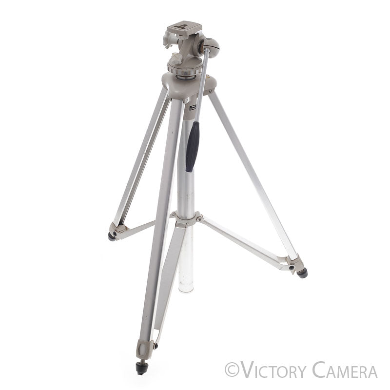 Linhof Lightweight Tripod w/ Pan Tilt Head -~5ft Tall- [EXC-]