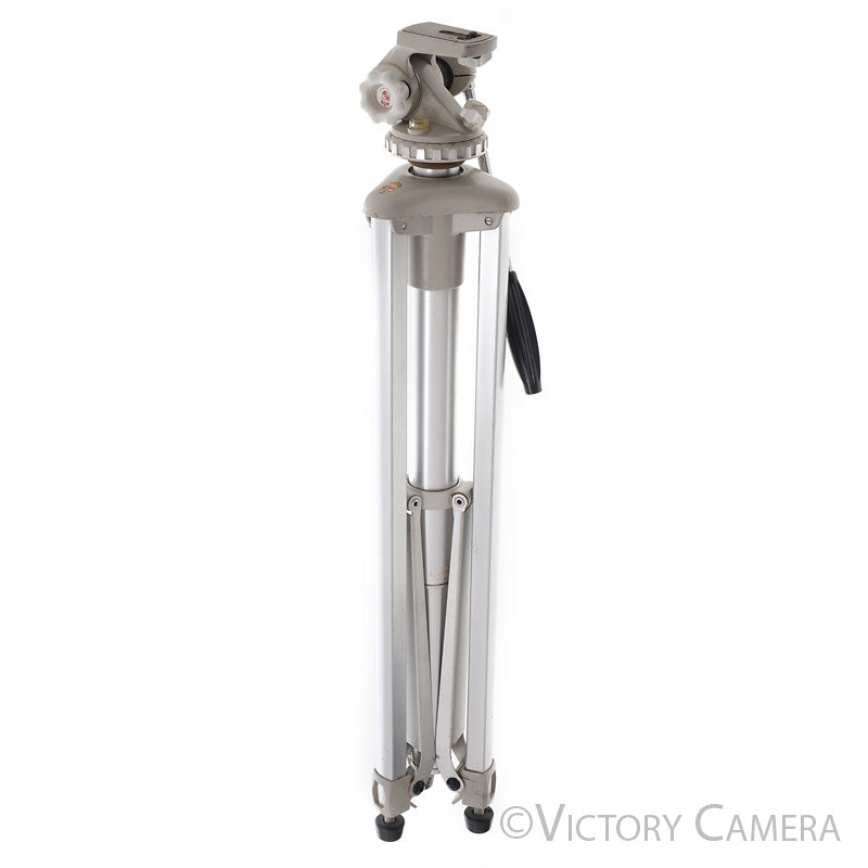 Linhof Lightweight Tripod w/ Pan Tilt Head -~5ft Tall- [EXC-]