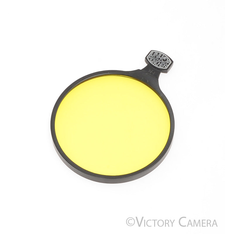 Linhof 70mm Slip In Yellow Filter 2 [EXC] - Victory Camera