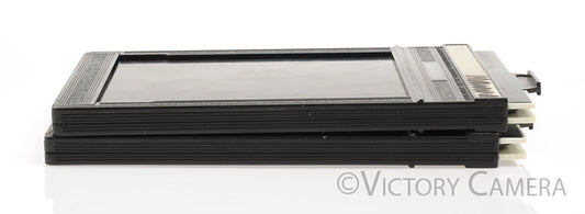 2 x Lisco Regal II 4x5 Camera Film Holders [EXC+] - Victory Camera