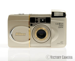 動作確認済 Nikon Lite Touch Zoom 100W フィルムカメラ 中古】Nikon ニコン Lite Touch Zoom 100W AF QD コンパクト