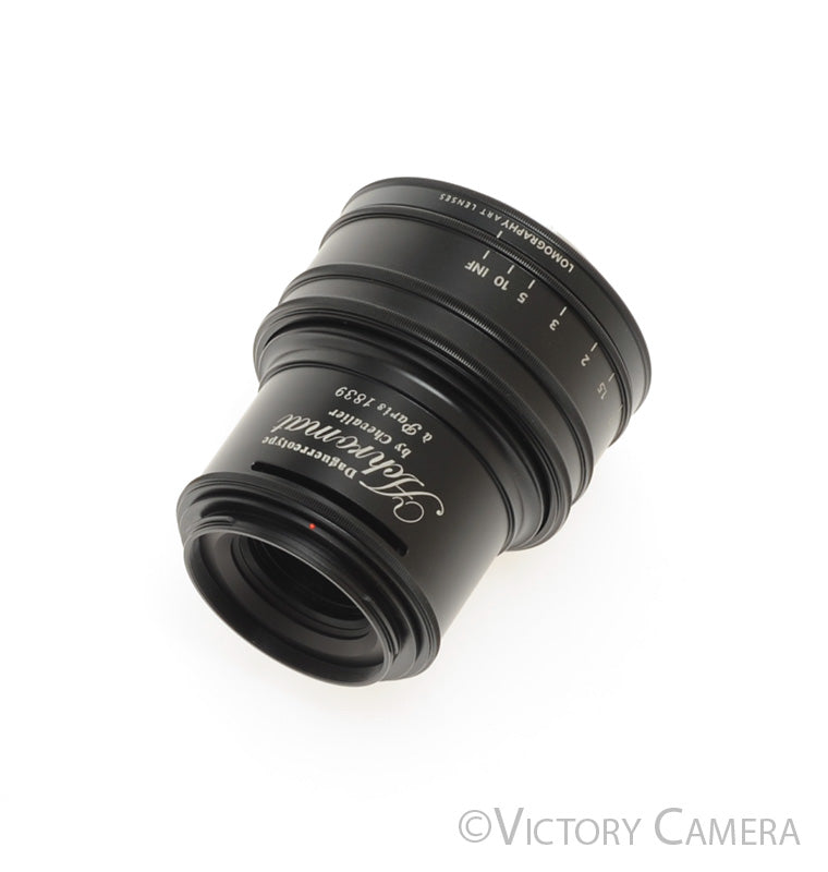 Lomography Daguerreotype Achromat 64mm f2.9 Art Lens Black for Nikon F [EXC+] - Victory Camera