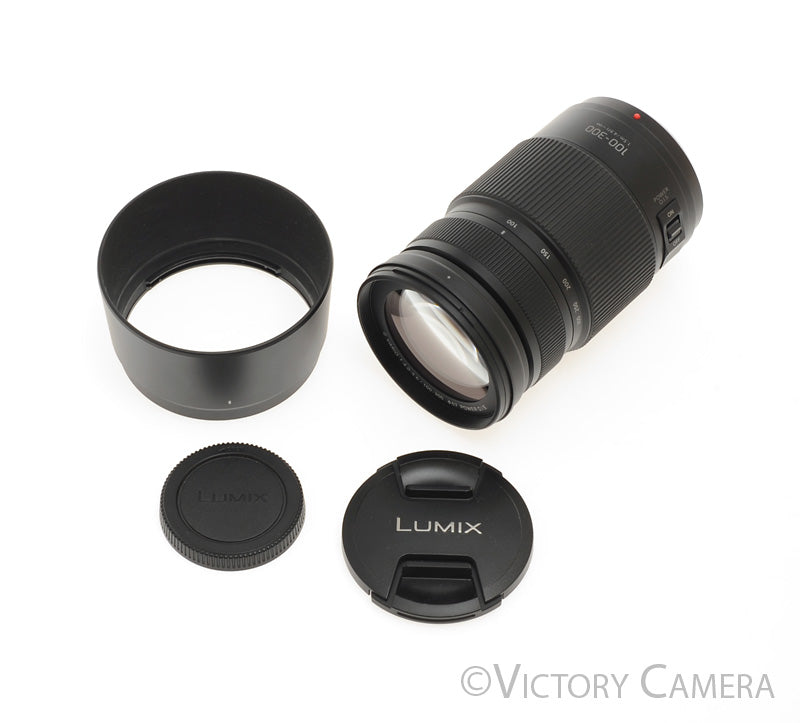 Panasonic Lumix G VARIO 100-300mm f4-5.6 II Power OIS Lens for m43 [MINT-] - Victory Camera