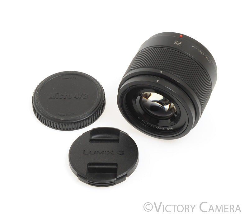Panasonic Lumix 25mm f1.7 G Asph. Prime Lens for Micro 4/3  [EXC] - Victory Camera