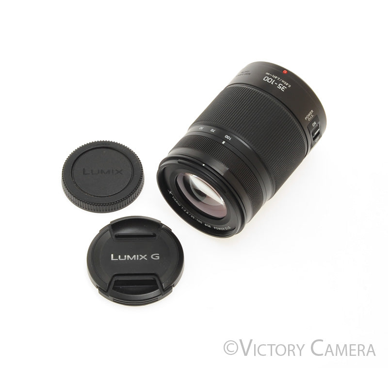 Panasonic Lumix G X Vario 35-100mm f2.8 Power OIS Zoom Lens for M43 [EXC+] - Victory Camera